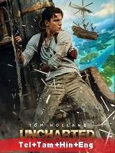Uncharted (2022) BluRay  Telugu Dubbed Full Movie Watch Online Free