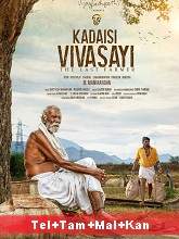 Kadaisi Vivasayi (2022) HDRip  Telugu + Tamil + Malayalam Full Movie Watch Online Free