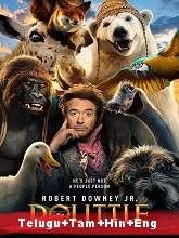 Dolittle (2020) HDRip  Telugu + Tamil + Hindi + Eng Full Movie Watch Online Free