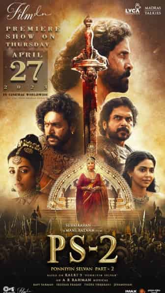 Ponniyin Selvan: Part Two (2023) DVDScr  Telugu Full Movie Watch Online Free