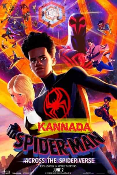 Spider-Man: Across the Spider-Verse (2023) DVDScr  Kannada Full Movie Watch Online Free