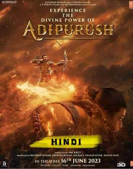 Adipurush (2023) DVDScr  Hindi Full Movie Watch Online Free