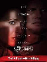 The Conjuring: The Devil Made Me Do It (2021) BluRay  Telugu Dubbed Full Movie Watch Online Free