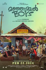 Manjummel Boys (2024) DVDScr  Malayalam Full Movie Watch Online Free