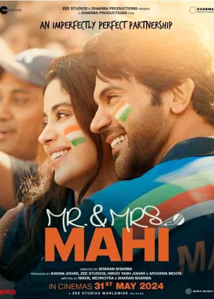 Mr. & Mrs. Mahi (2024) DVDScr  Hindi Full Movie Watch Online Free